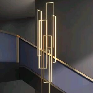 Nordic Luxury Geometric LED Chandelier