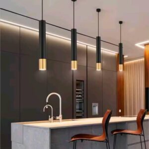 Single Head Long Tube Pendant Lights