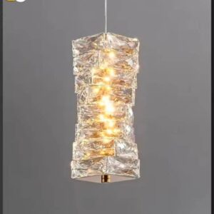 Rear light luxury crystal lamp